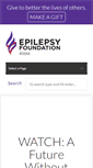 Mobile Screenshot of epilepsyaz.org